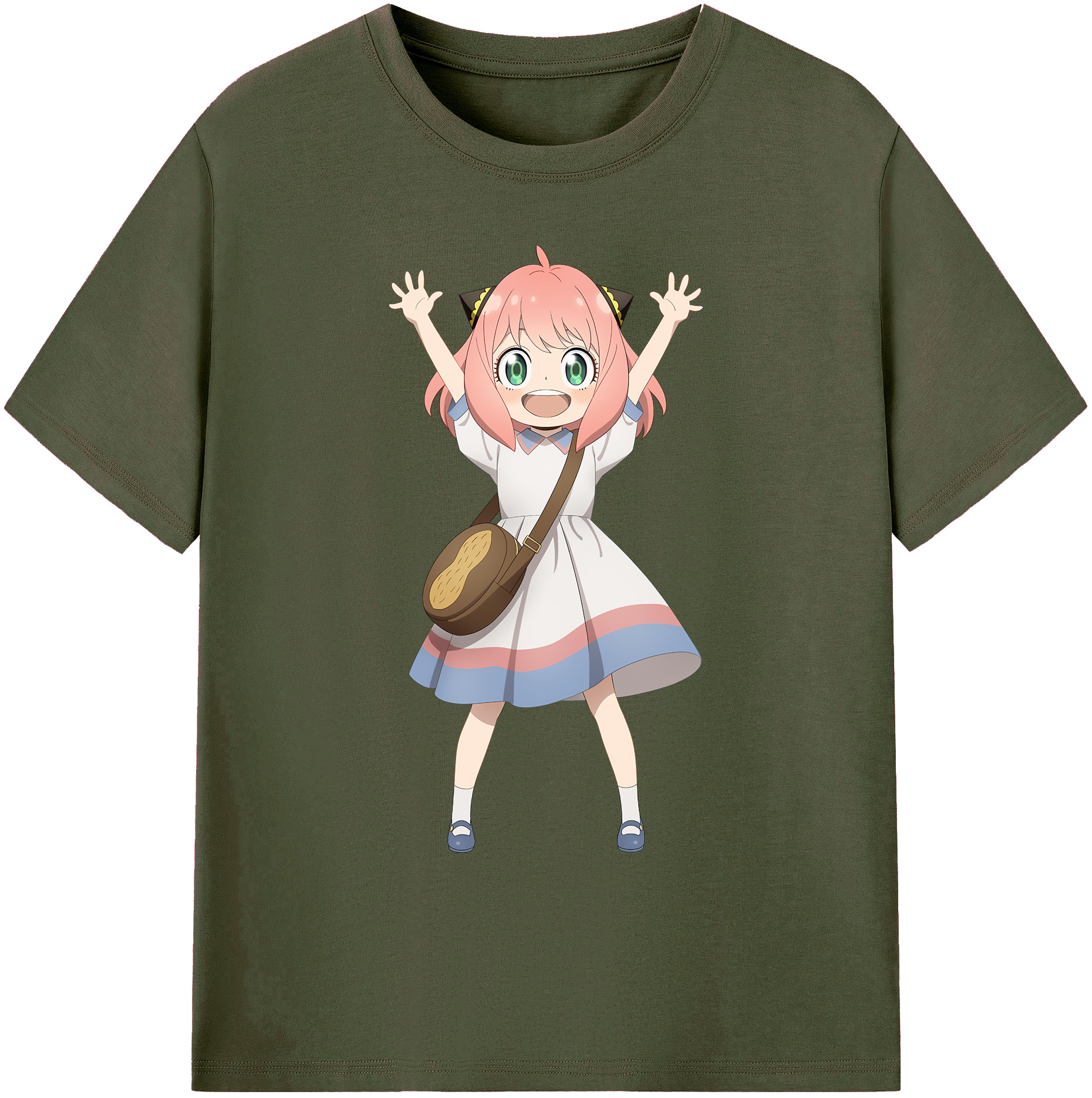 （画像用） SPY×FAMILY间谍家家酒 綿100％ メンズ半袖Tシャツ｜肌触りやわらか＆通気性